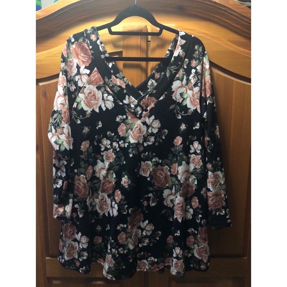 Floral tunic